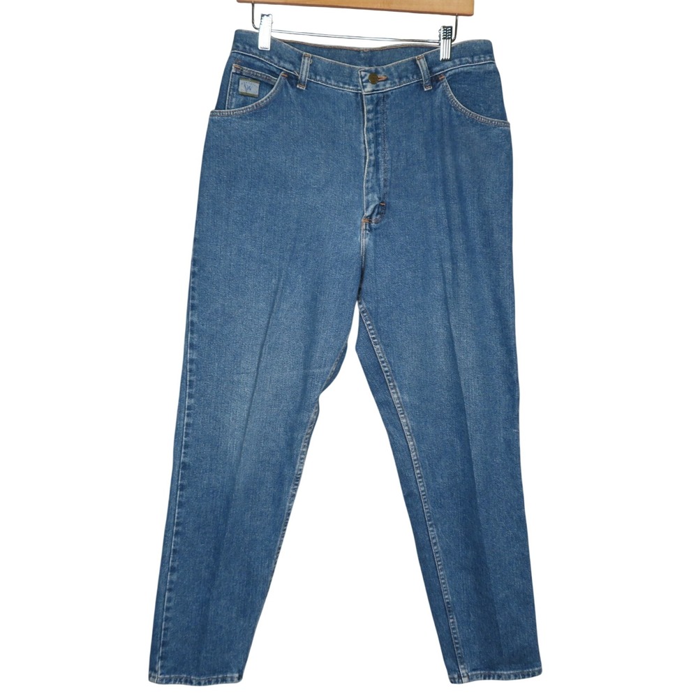 Wrangler Jeans High Rise Waist Womens 14x30 Vintage Tapered Mom Regular Fit Y2K